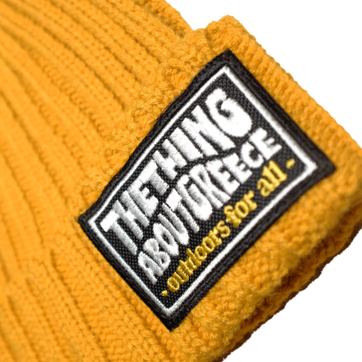 TTAG Knit Beanie – Mustard