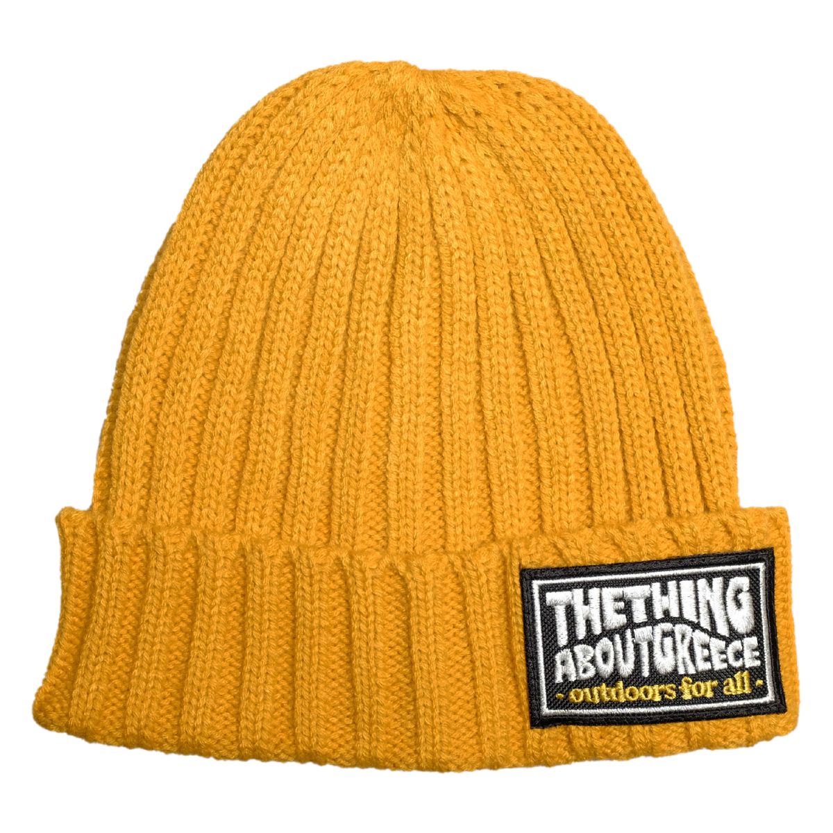 TTAG Knit Beanie – Mustard